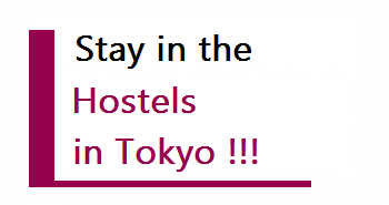 Hostels in Tokyo